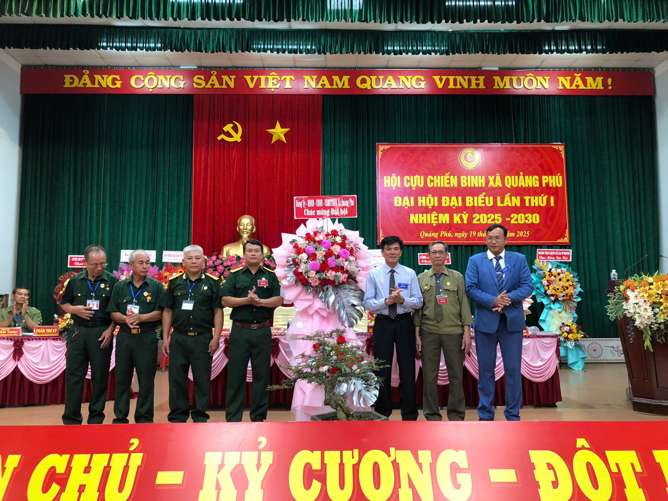 Hội Cựu chiến binh xã Quảng Phú - phát huy phẩm chất “Bộ đội Cụ Hồ”, “trung thành, đoàn kết, gương mẫu, đổi mới” trong giai đoạn cách mạng mới